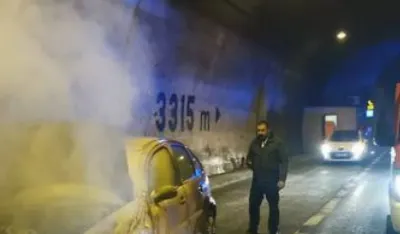 Pribrani vozač spriječio &scaron;irenje požara