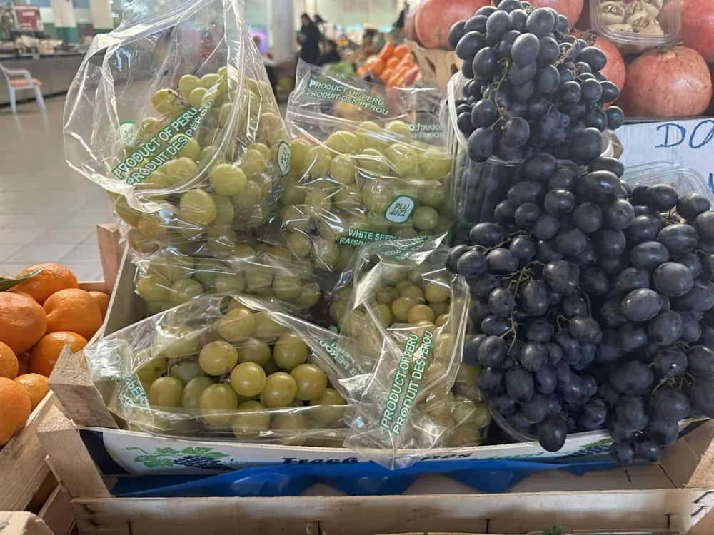 Grožđe od &scaron;est do deset eura