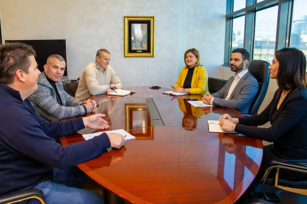 Radulović sa pomorcima