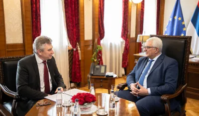 Mandić sa ambasadorom Neđe&scaron;ijem