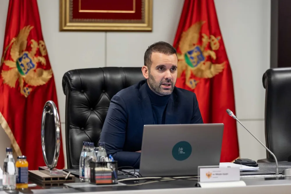 FOTO: Vlada Crne Gore<br>MIlojko Spajić