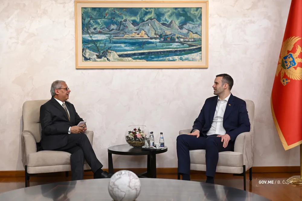 Milojko Spajić - Džaidip Mazumdar