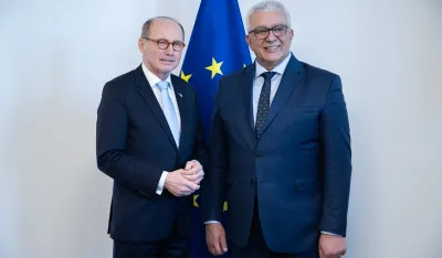 Andrija Mandić sa&nbsp;Otmarom Karasom