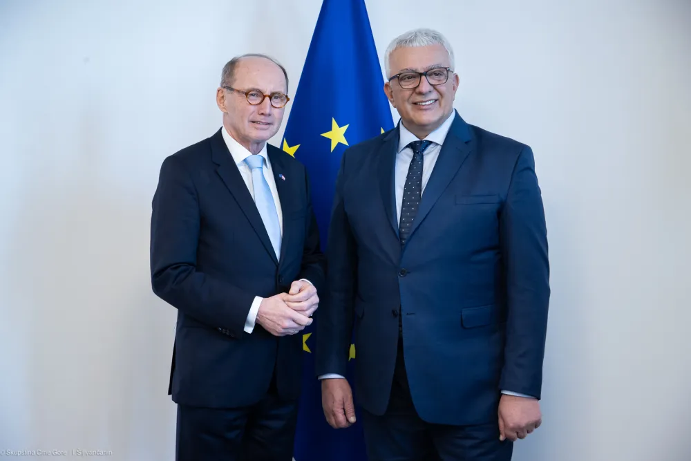 Andrija Mandić sa&nbsp;Otmarom Karasom