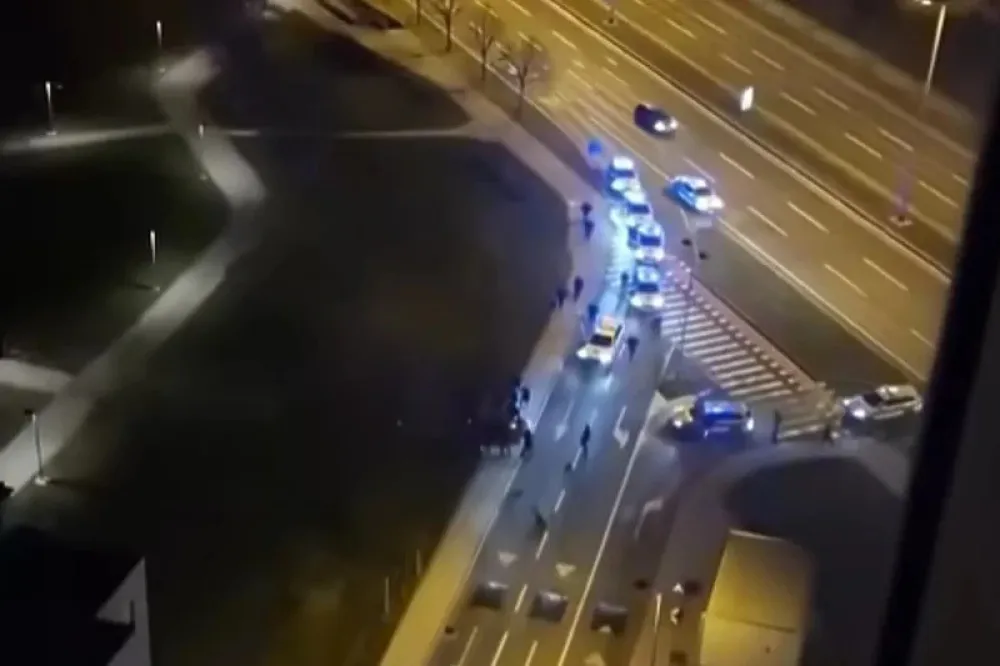 Potjera za bjeguncem na zagrebačkoj autocesti