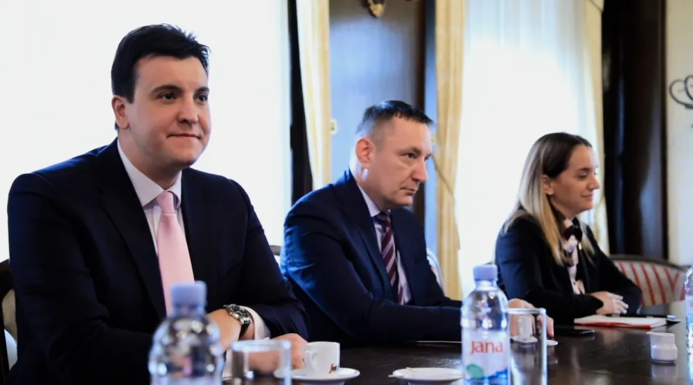 Andrej Milović na sastanku sa predstavnicima USKOK-a