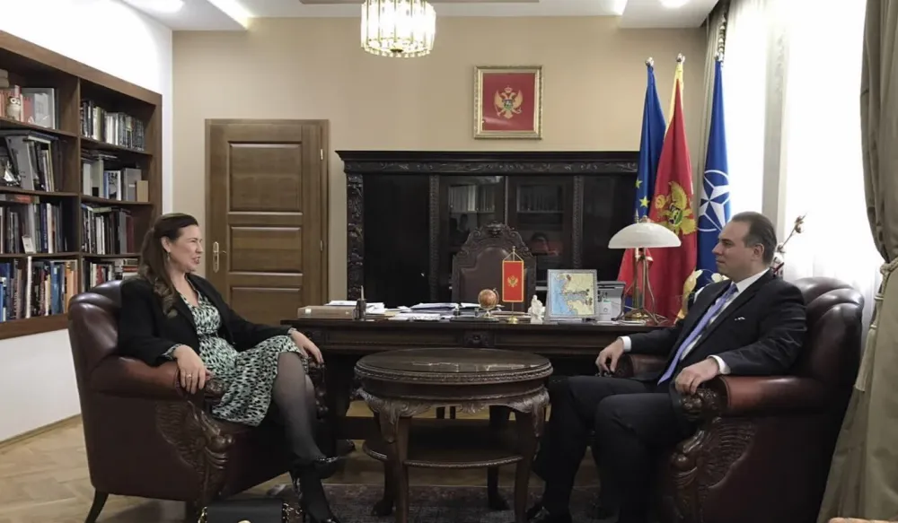 Ministar Ivanović sa ambasadorkom Ben David: &Scaron;vedska želi Crnu Goru u EU