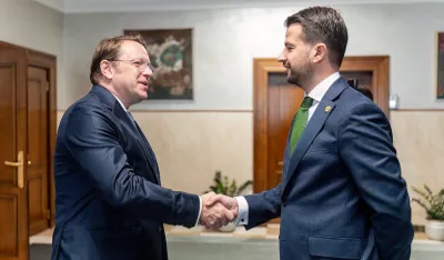 Jakov Milatović i Oliver Varhelji