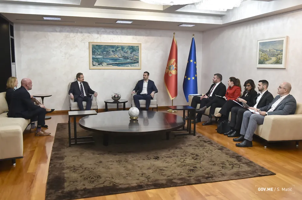 Spajić sa Feltenom: Njemačka ekspertska podr&scaron;ka za jačanje bezbjednosnog sektora