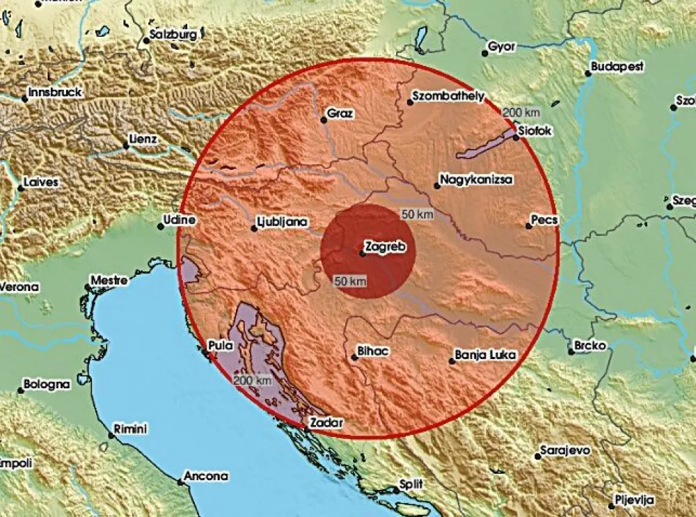 Zagrepčani noćas masovno prijavljivali zemljotres kojeg nije bilo