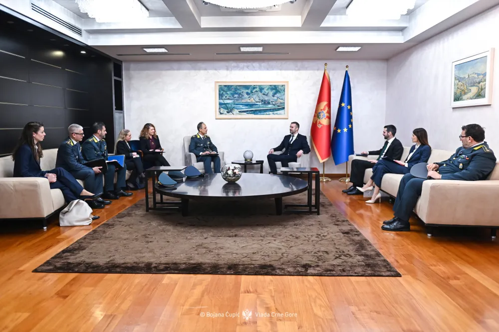 Formira se finansijska policija uz podr&scaron;ku Italije; Spajić: Nulta tolerancija za finansijske malverzacije