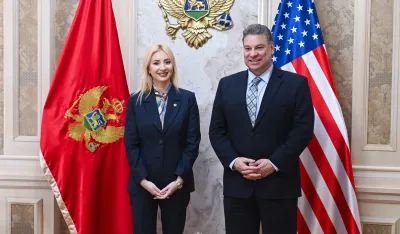 FOTO: Gorčević i Eskobar /Vlada CG