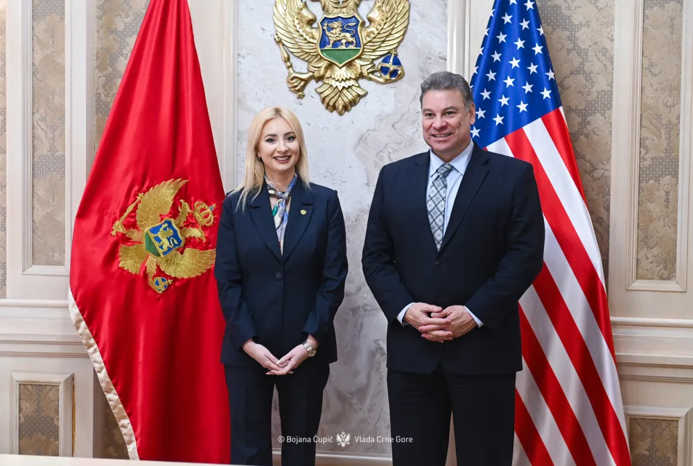 FOTO: Gorčević i Eskobar /Vlada CG