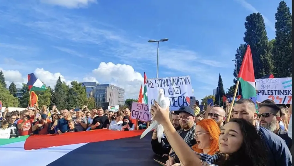 U nedelju mar&scaron; mira i skup podr&scaron;ke "Crna Gora za Palestinu"