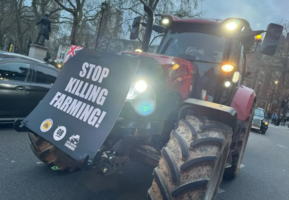 Najveći protest poljoprivrednika u Britaniji: Vlada ne pomaže dovoljno proizvodnju hrane