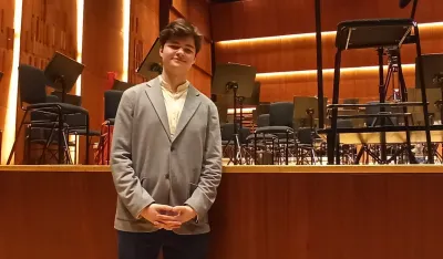 (VIDEO) Luka Faulizi večeras u Muzičkom centru: Od treće godine posvećen muzici i violini