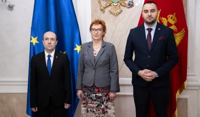 Popović i Stjepović sa azerbejdžanskom delegacijom: Kontinuirano jačanje saradnje u oblasti ekonomije