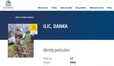Njemački "Bild" objavio tekst o potrazi za malom Dankom: "Cijela Evropa traži djevojčicu sa cuclom"