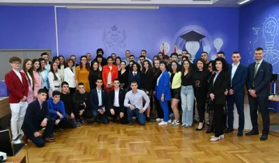 Učenici i studenti iz Bugarske u posjeti Ministrastvu prosvjete, nauke i inovacija