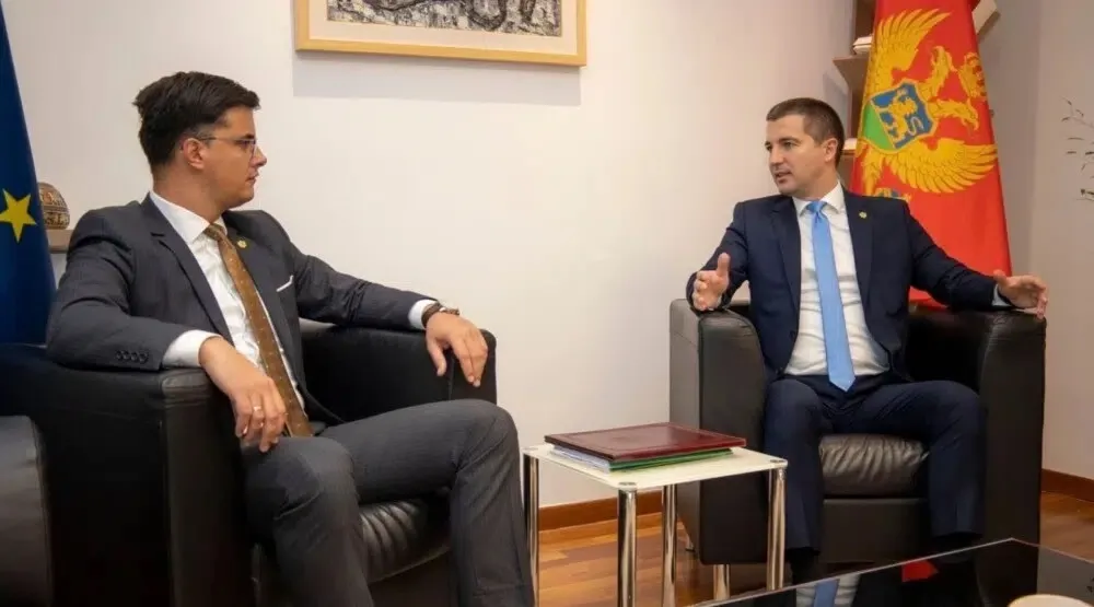 Bečić i &Scaron;aranović u zvaničnoj posjeti Briselu