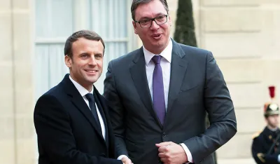 Makron sa Vučićem: Bitno je da učesnici napada u Banjskoj budu privedeni pravdi