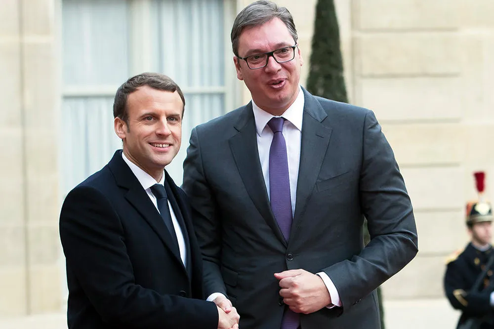 Makron sa Vučićem: Bitno je da učesnici napada u Banjskoj budu privedeni pravdi
