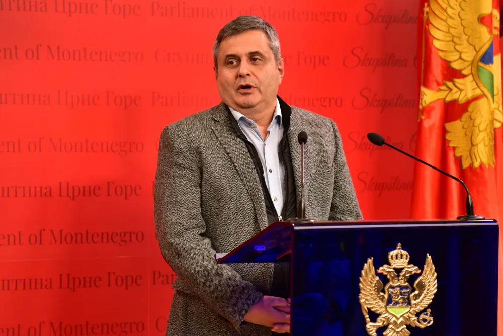 Radunović: Povlačimo iz procedure Predlog izmjena i dopuna zakona o Ustavnom sudu