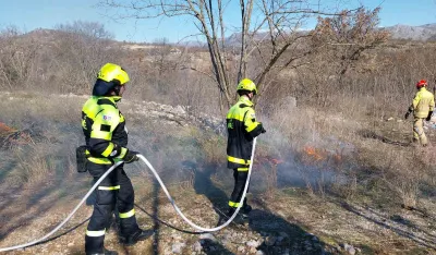 UP: Od 21. marta registrovano je 16 prijava požara