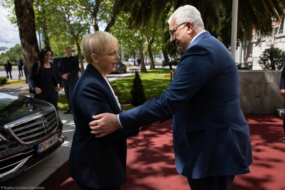 Mandić upoznao Pirc Musar sa rezultatima Skup&scaron;tine u borbi protiv organizovanog kriminala i korupcije