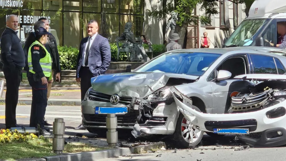 Udes kod Skup&scaron;tine, jedna osoba povrijeđena