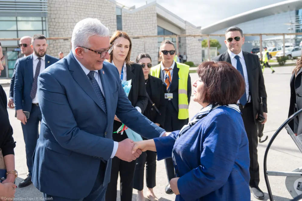 Predsjednik Skup&scaron;tine dočekao predsjednicu Narodne skup&scaron;tine Azerbejdžana