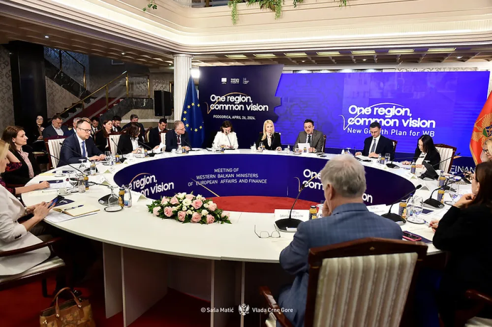 Sa ministarskog sastanka o Planu rasta za Zapadni Balkan 