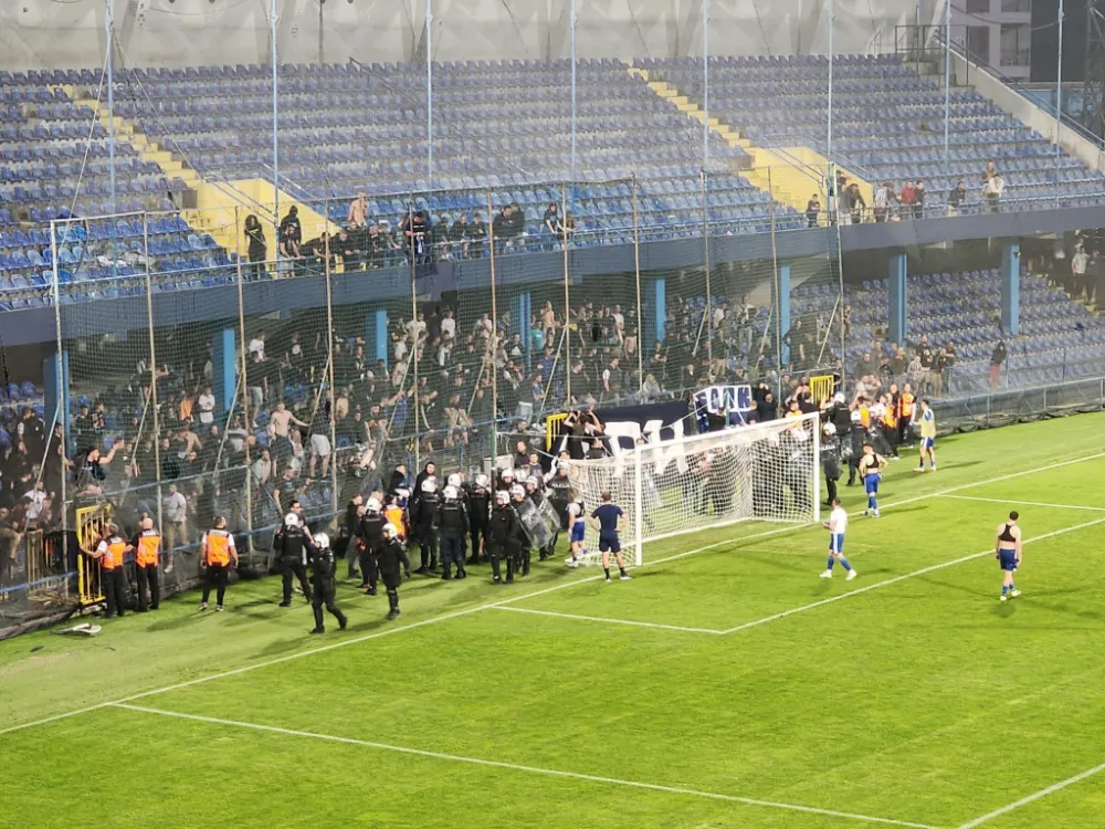 Policija i tužila&scaron;tvo ispituju incident vezan za FK "Budućnost" i "Varvare"