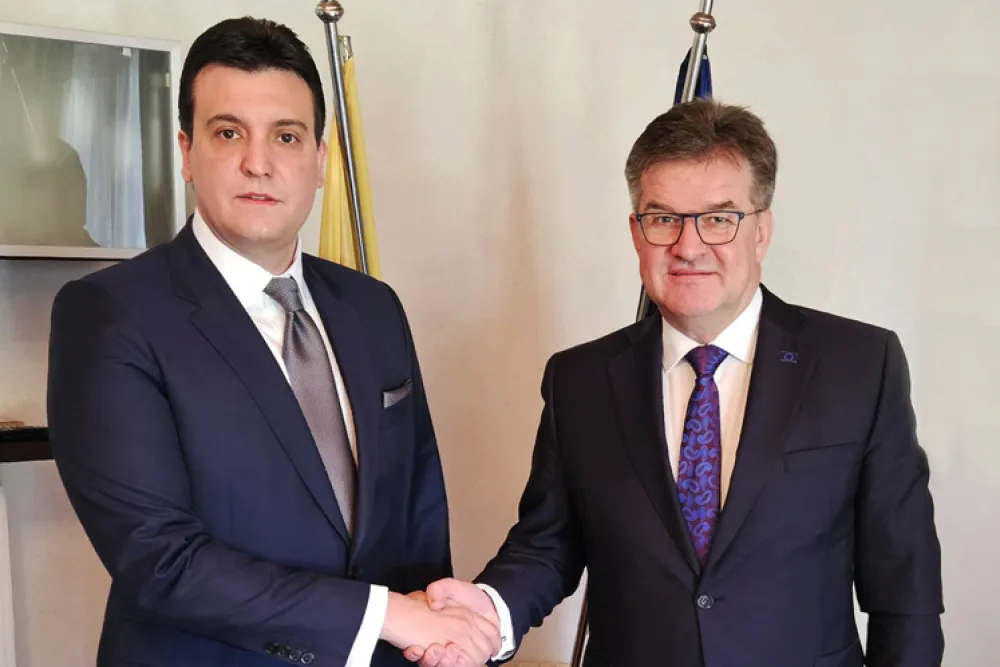 Andrej Milović i Miroslav Lajčak