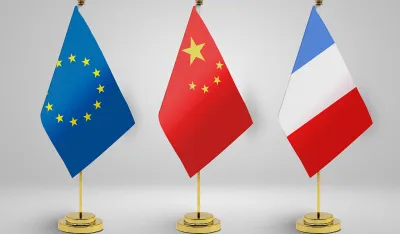 Trilateralni sastanak Kine, Francuske i EU