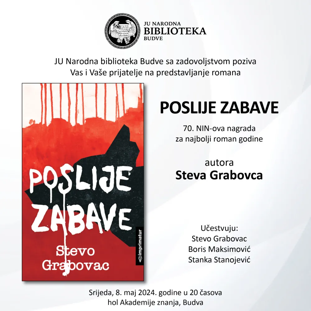 Stevo Grabovac gostuje u Budvi