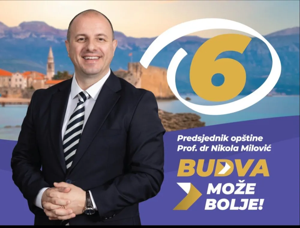 Milović: Vlast ponizila i uni&scaron;tila Budvu, vrijeme je za promjenu vlast