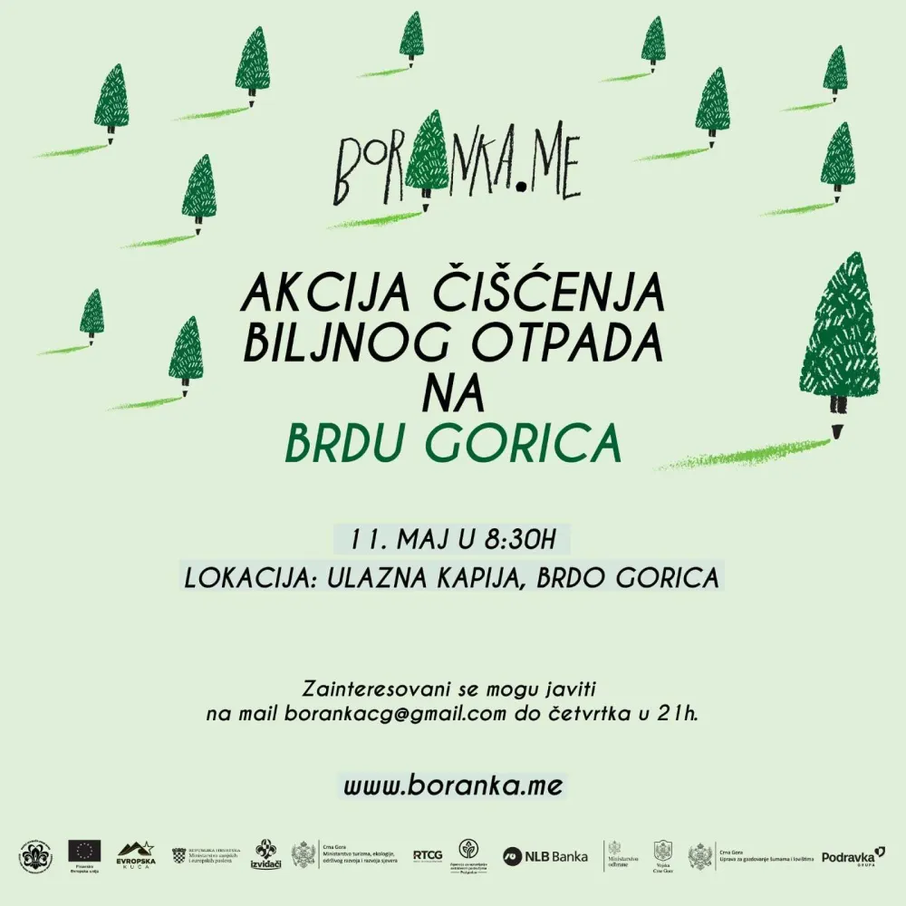      Čiste Goricu od opožarenih stabala