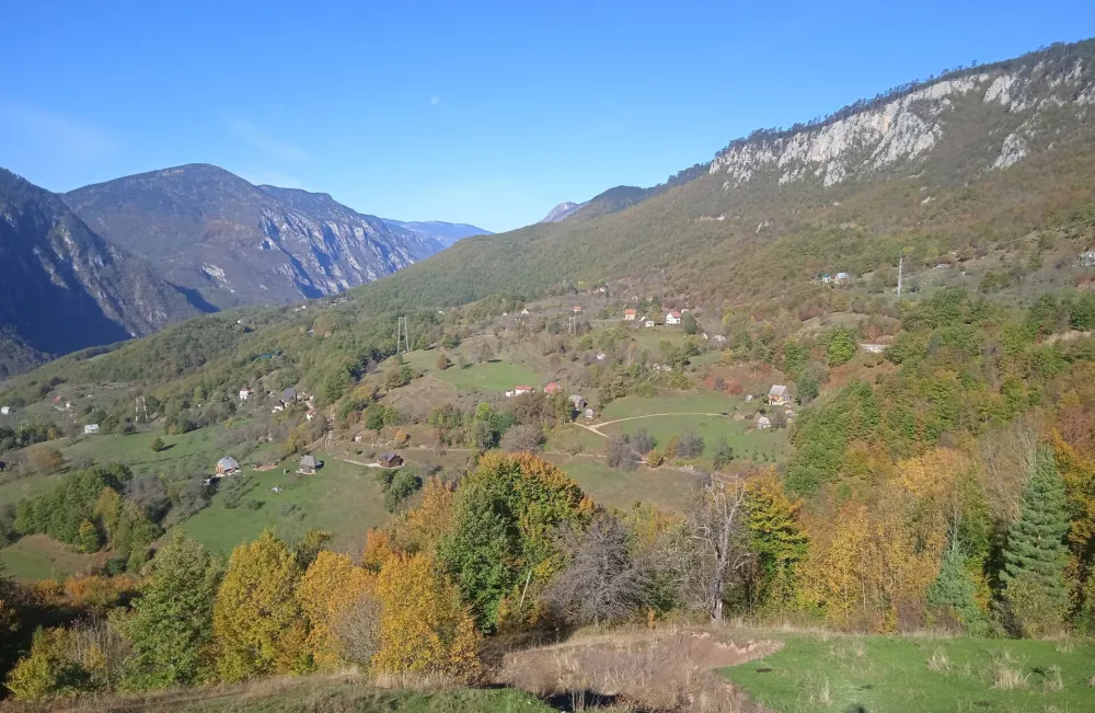 Pogled na selo Đurđevića Tara