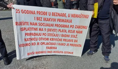 Radnici &bdquo;Ko&scaron;ute&ldquo; traže sastanak sa ministarkom Ni&scaron;ić, danas ponovo blokada puta
