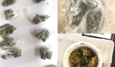 Barska policija zaplijenila 10 pvc pakovanja marihuane