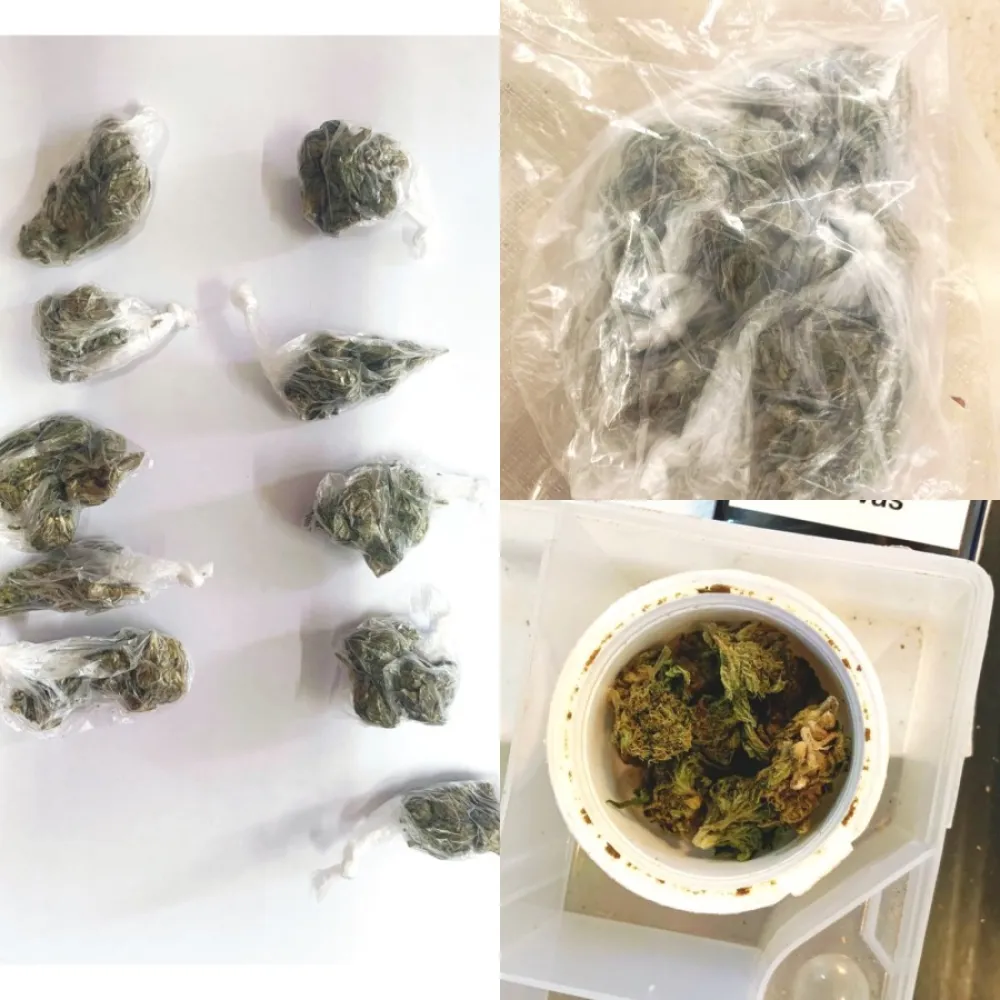 Barska policija zaplijenila 10 pvc pakovanja marihuane