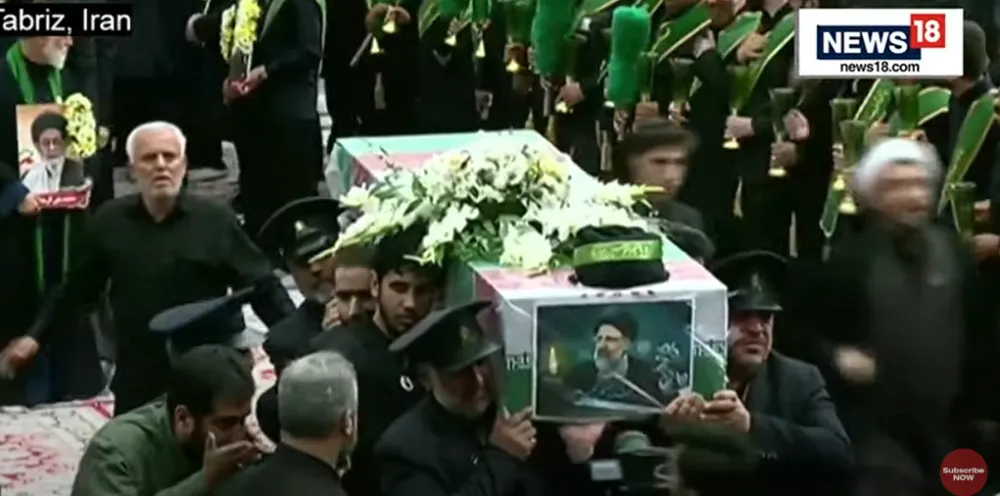  Ceremonija pogreba predsjednika Raisija
