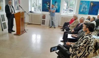 Prilika da posmatrači &bdquo;čitaju&rdquo; slike inspirisane Dučićem i Tagorom