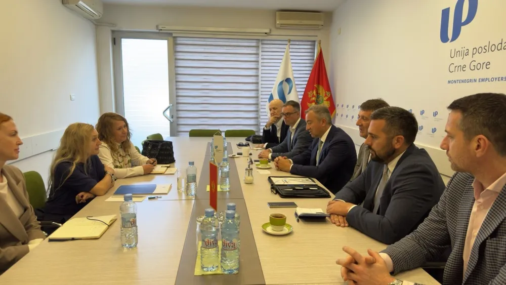 Održan sastanak predsjednika UPCG i amabasadorke Italije u Crnoj Gori