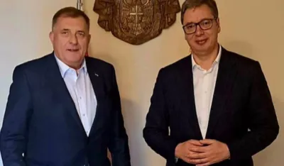 Vučić sa Dodikom: Jedinstvo srpskog naroda biće potvrđeno na Saboru 8. juna