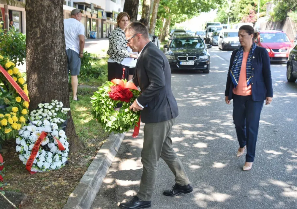 Nedeljko Rudović i ministarka Tamara Vujović