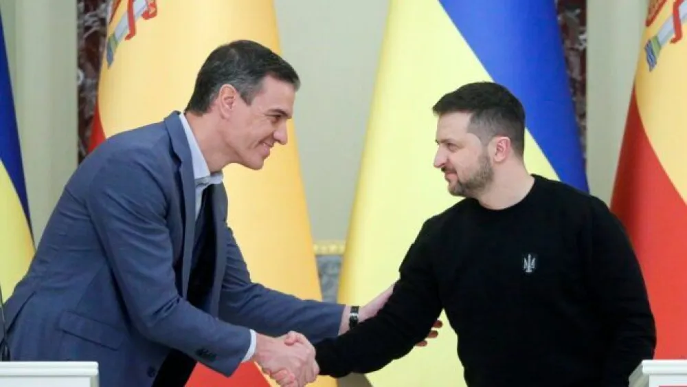 Zelenski u posjeti &Scaron;paniji