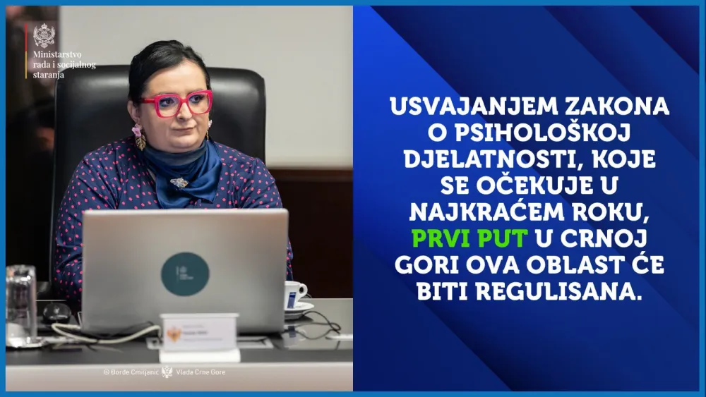 MRSS:&nbsp;Utvrđen Predlog zakona o psiholo&scaron;koj djelatnosti