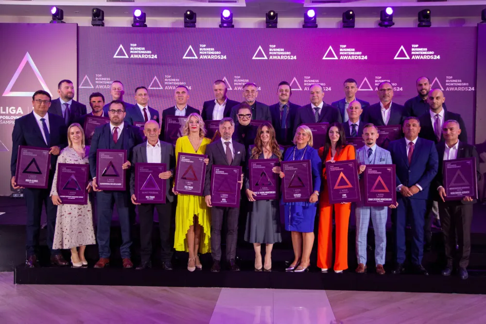 Dodjela priznanja Top Business Montenegro Awards 2024: Iza brojki stoje ljudi koje ne treba zaboraviti